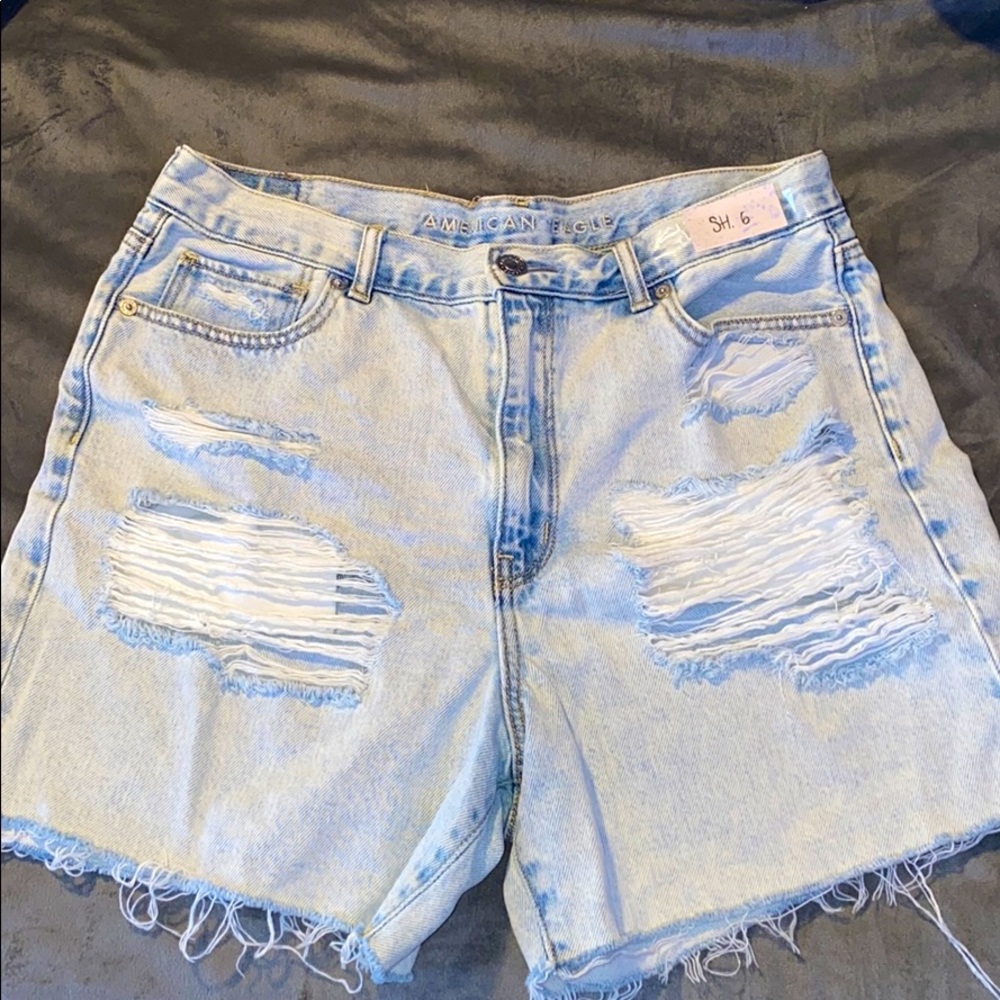 American Eagle Mom Jean Shorts